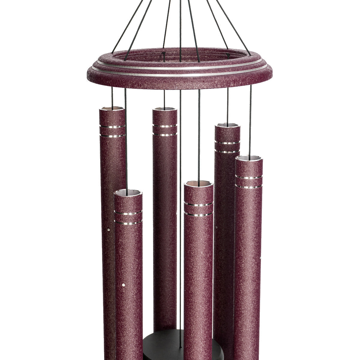 Arabesque 44-inch Wind Chime - Garnet