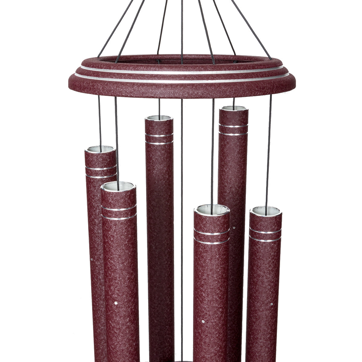 Arabesque 50-inch Wind Chime - Garnet