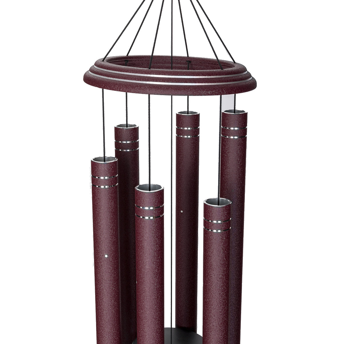 Arabesque 57-inch Wind Chime - Garnet