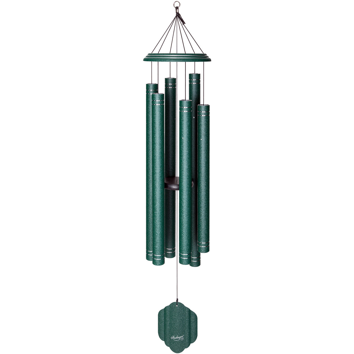 Arabesque 59-inch Wind Chime - Emerald