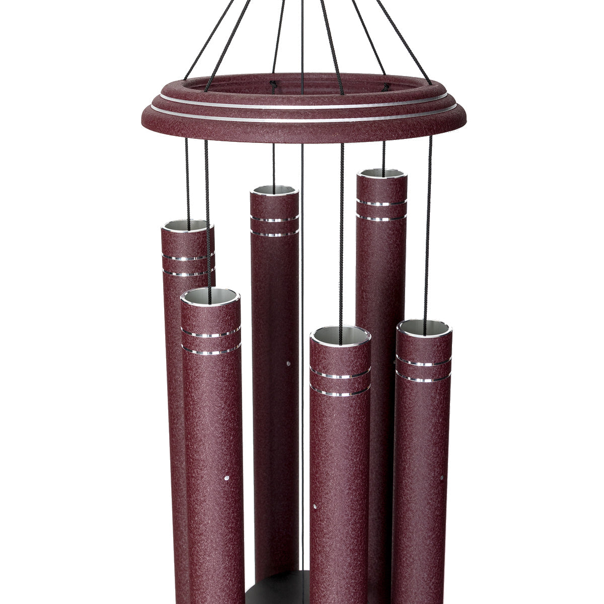 Arabesque 59-inch Wind Chime - Garnet