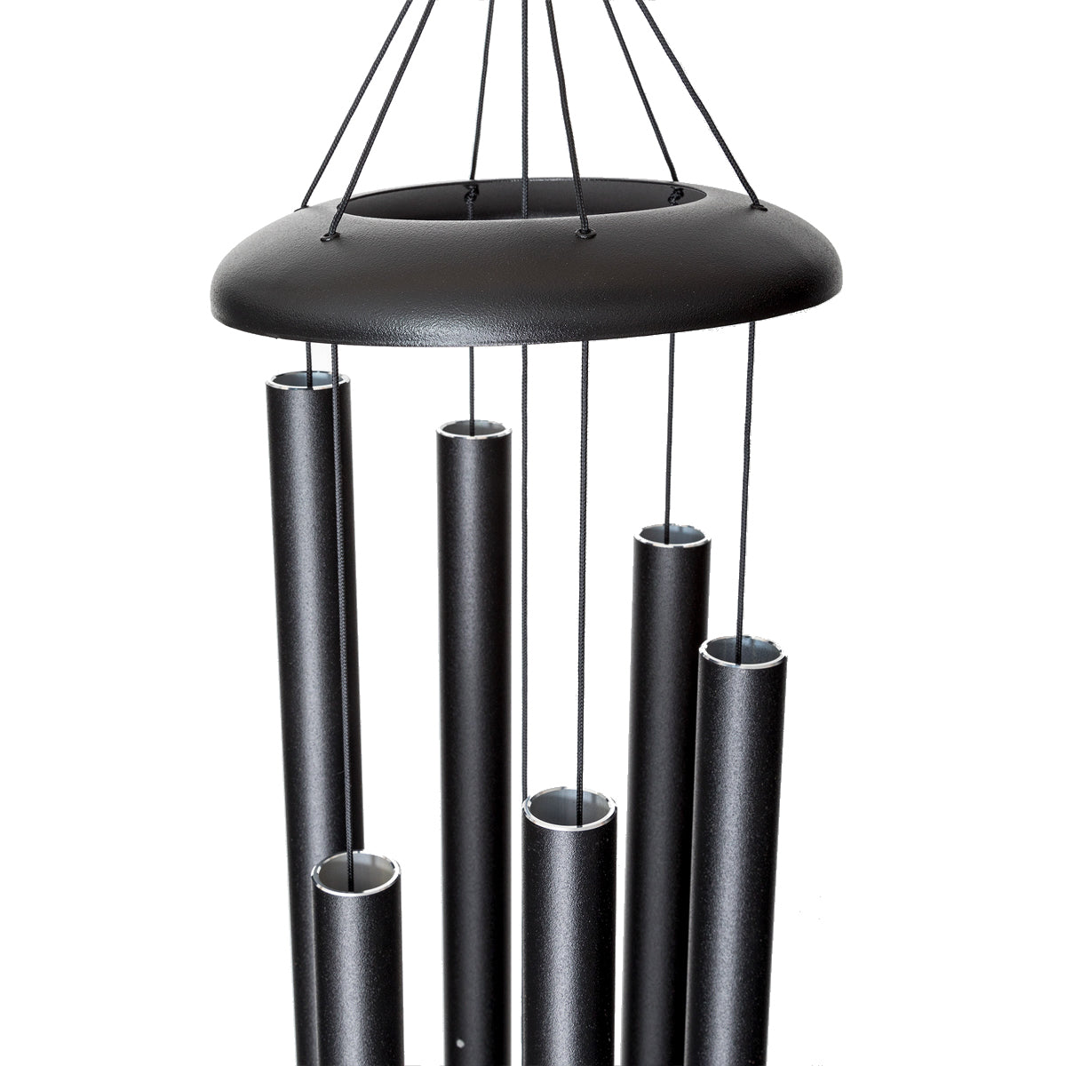 Corinthian Bells 74-inch Wind Chime - Black