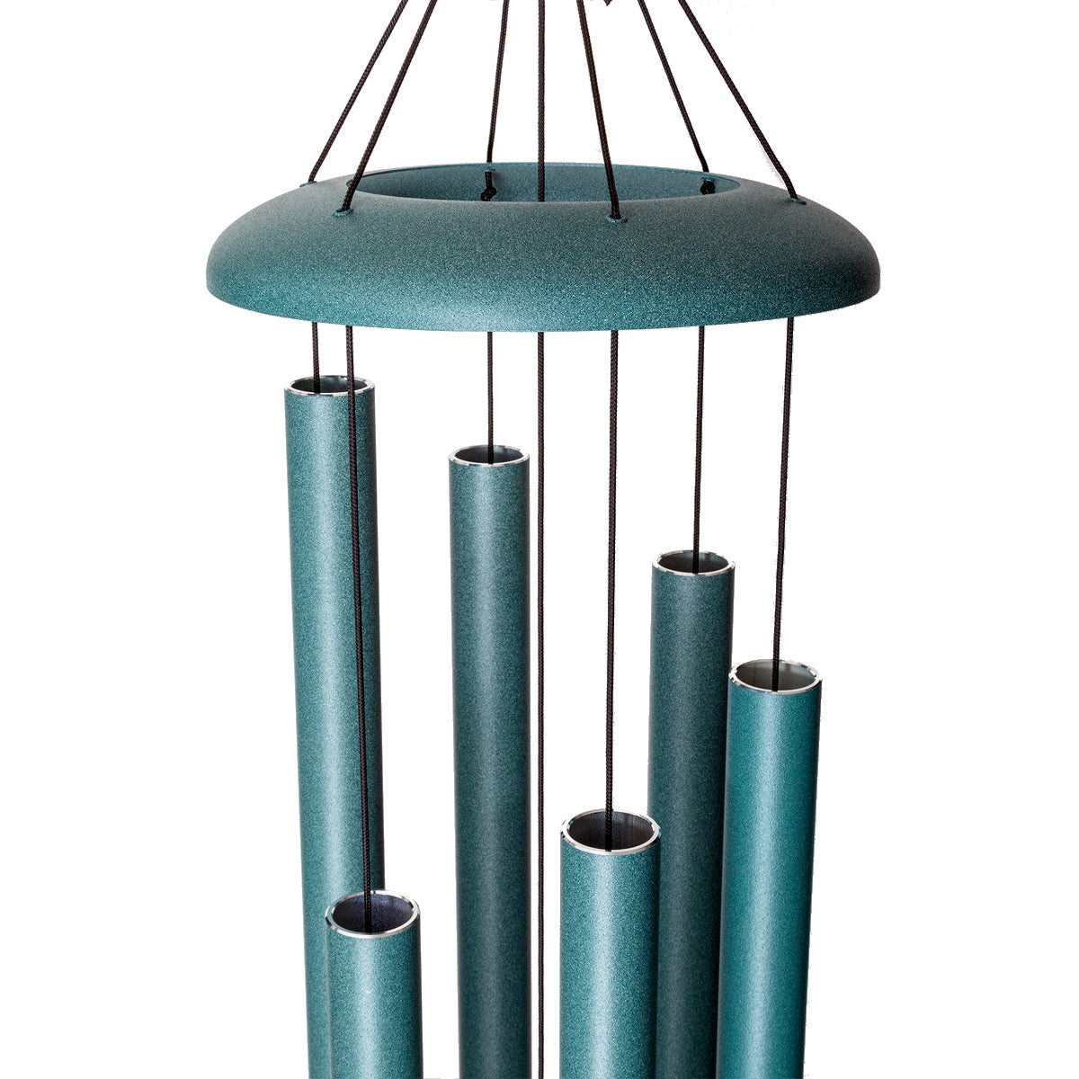 Corinthian Bells 74-inch Wind Chime - Patina Green