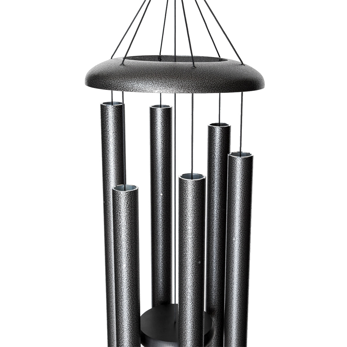 Corinthian Bells 50-inch Wind Chime - Silver Vein