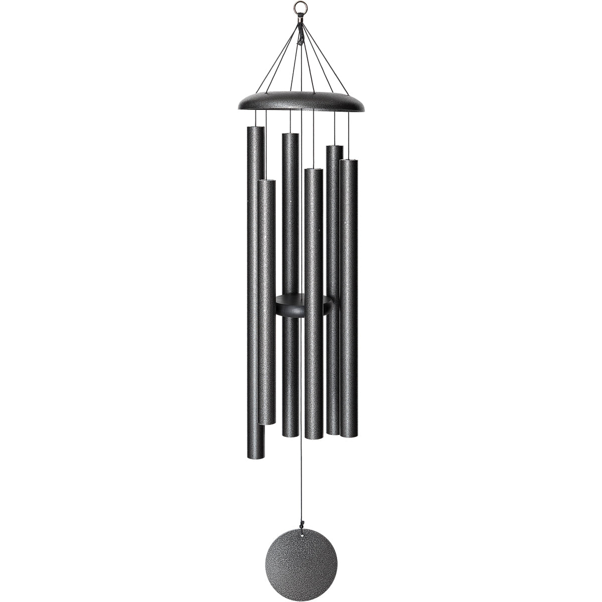 Corinthian Bells 50-inch Wind Chime - Silver Vein