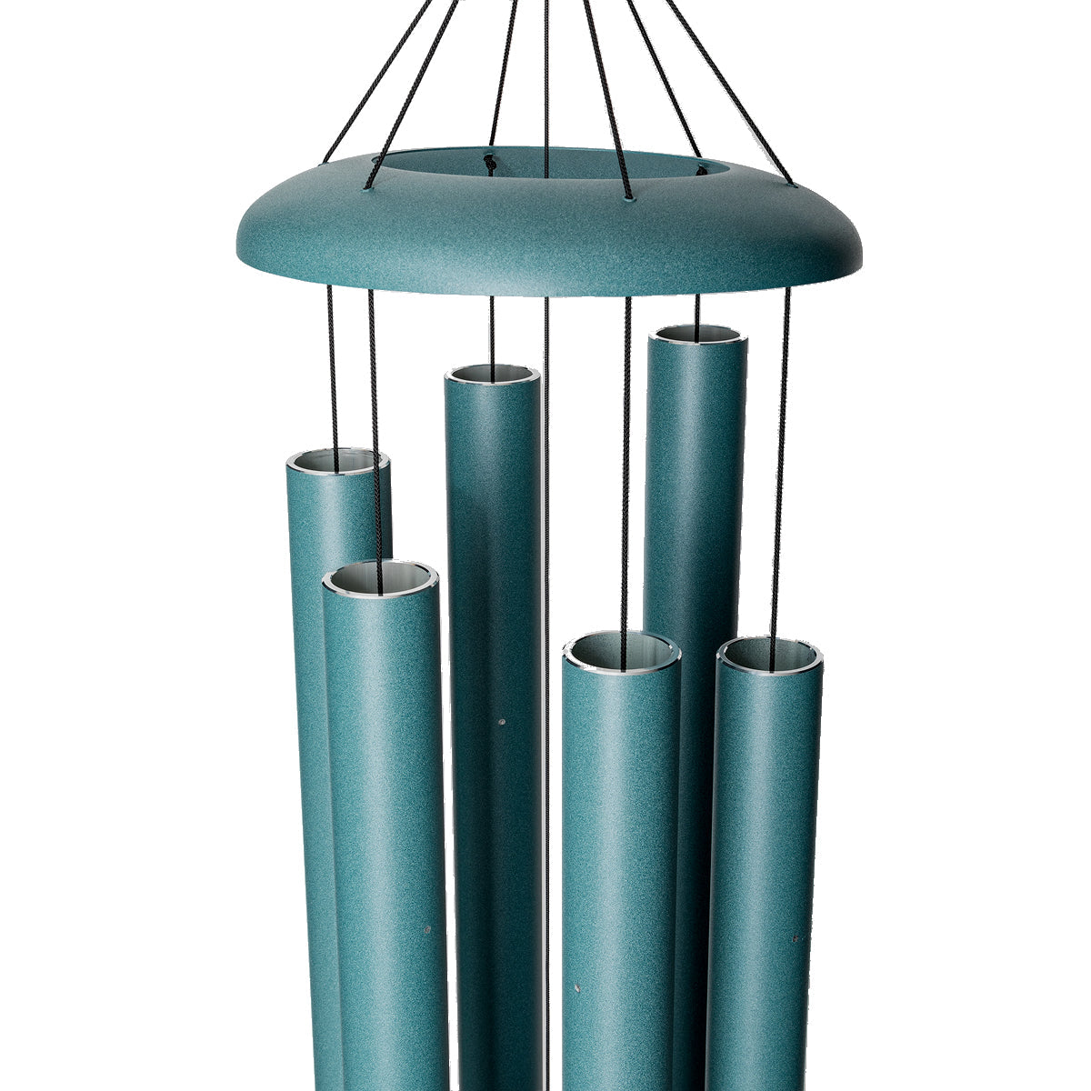 Corinthian Bells 65-inch Wind Chime - Patina Green