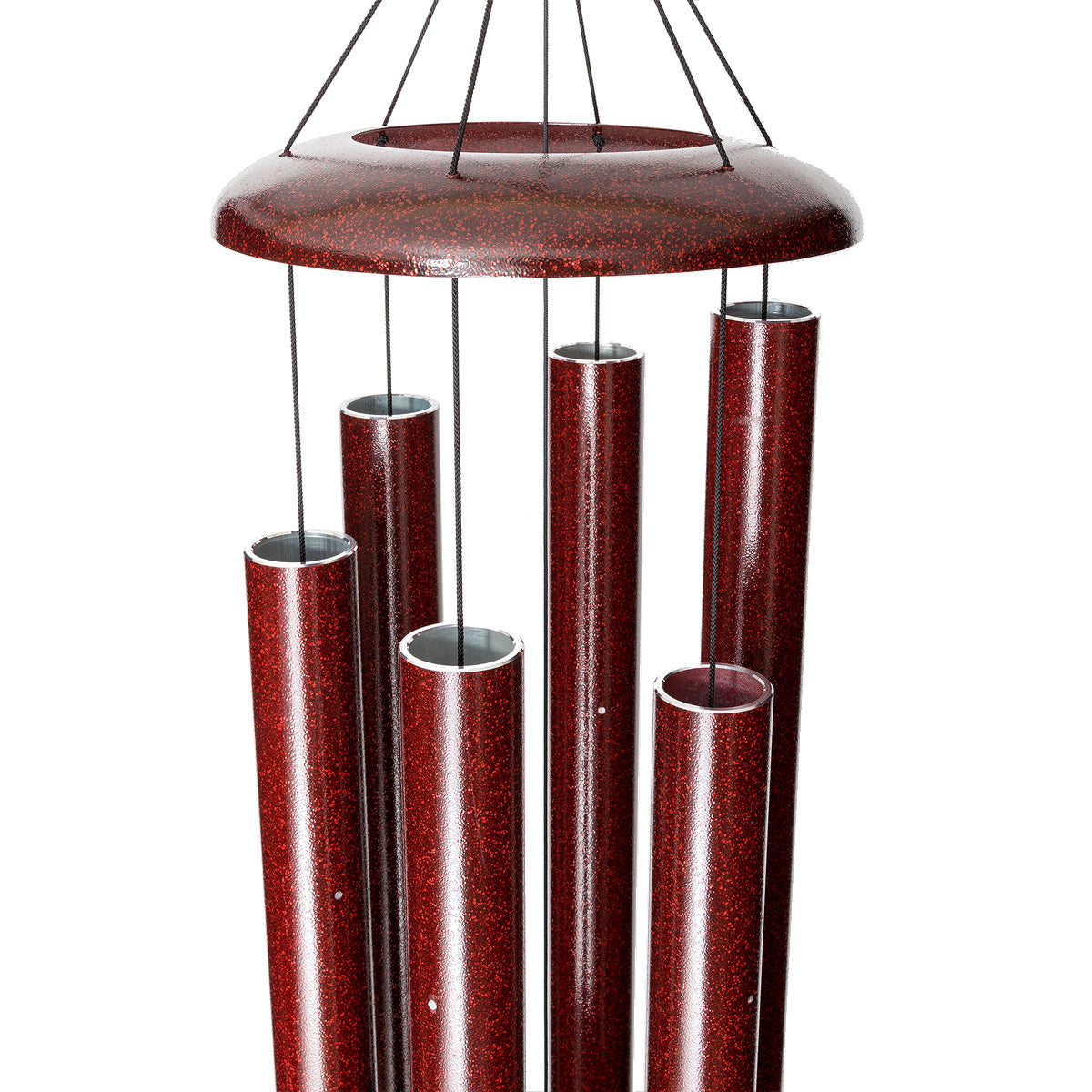 Corinthian Bells 65-inch Wind Chime - Ruby Splash