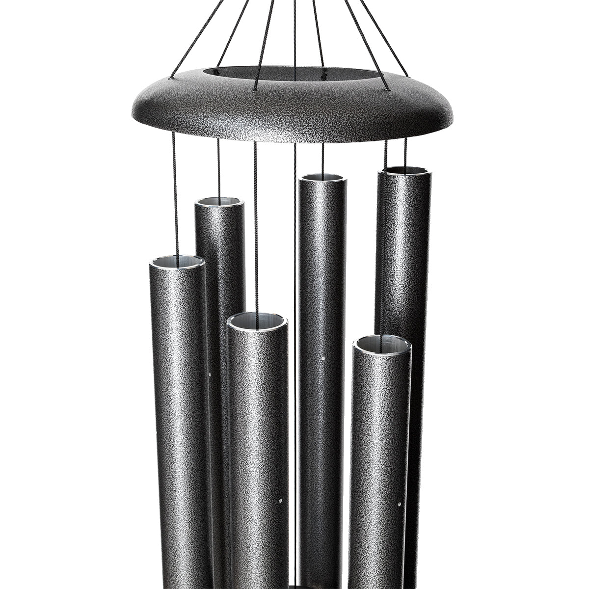Corinthian Bells 65-inch Wind Chime - Silver Vein