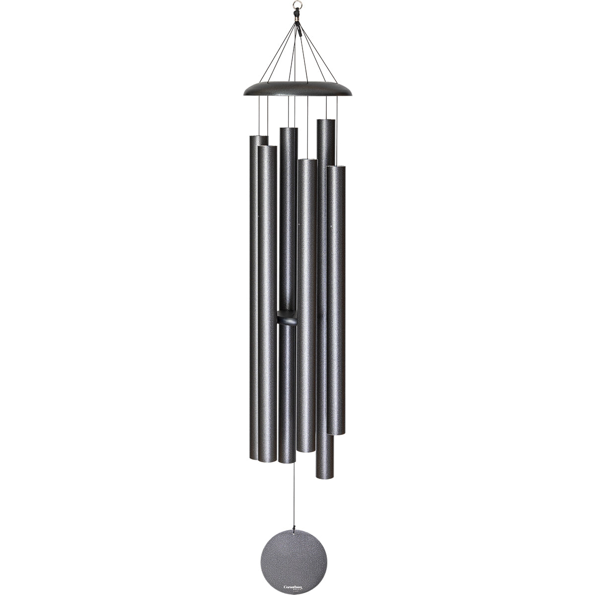 Corinthian Bells 78-inch Wind Chime - Silver Vein