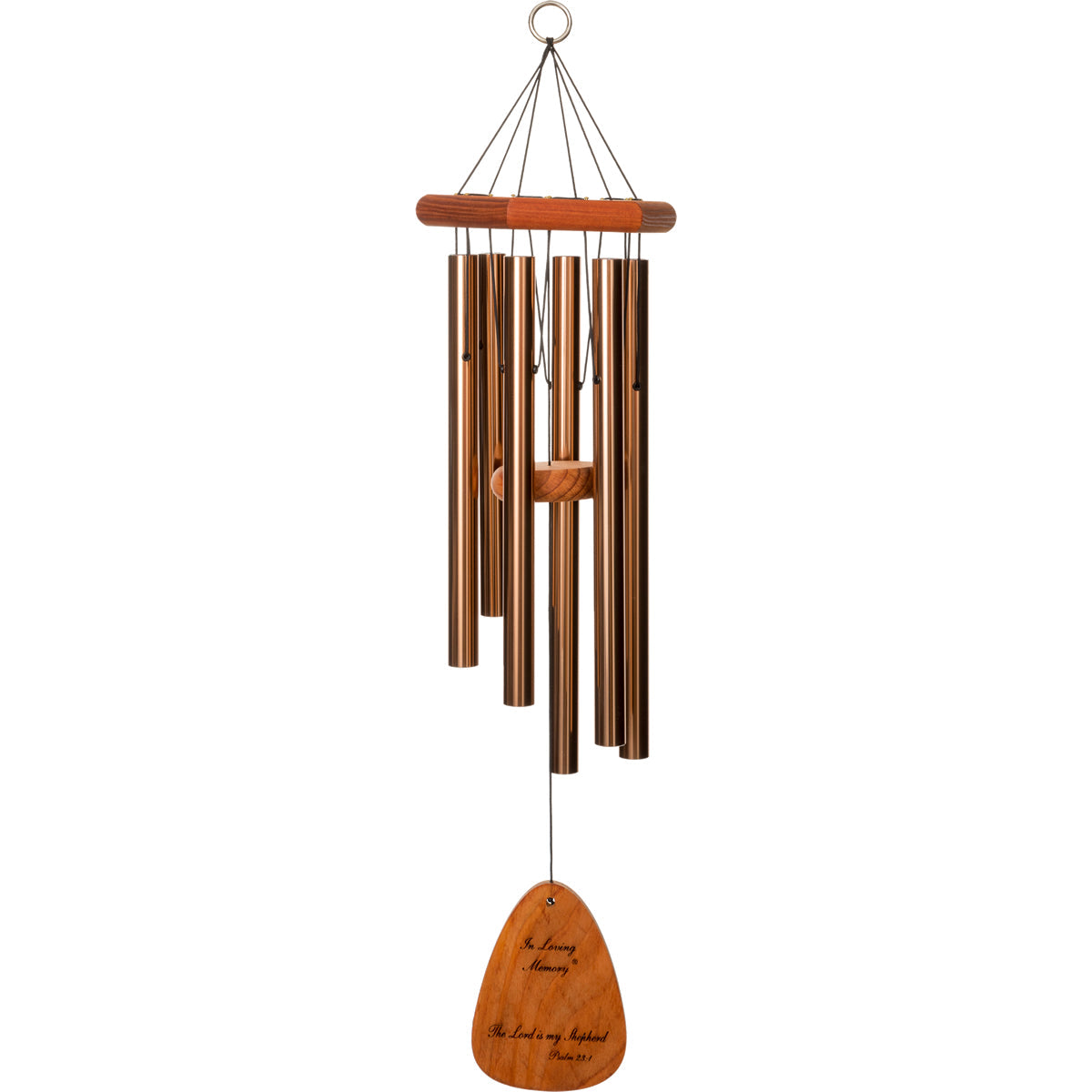 In Loving Memory 30-Inch Wind Chime - Bronze - Phrase 2