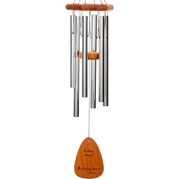 In Loving Memory 30-Inch Wind Chime - Silver