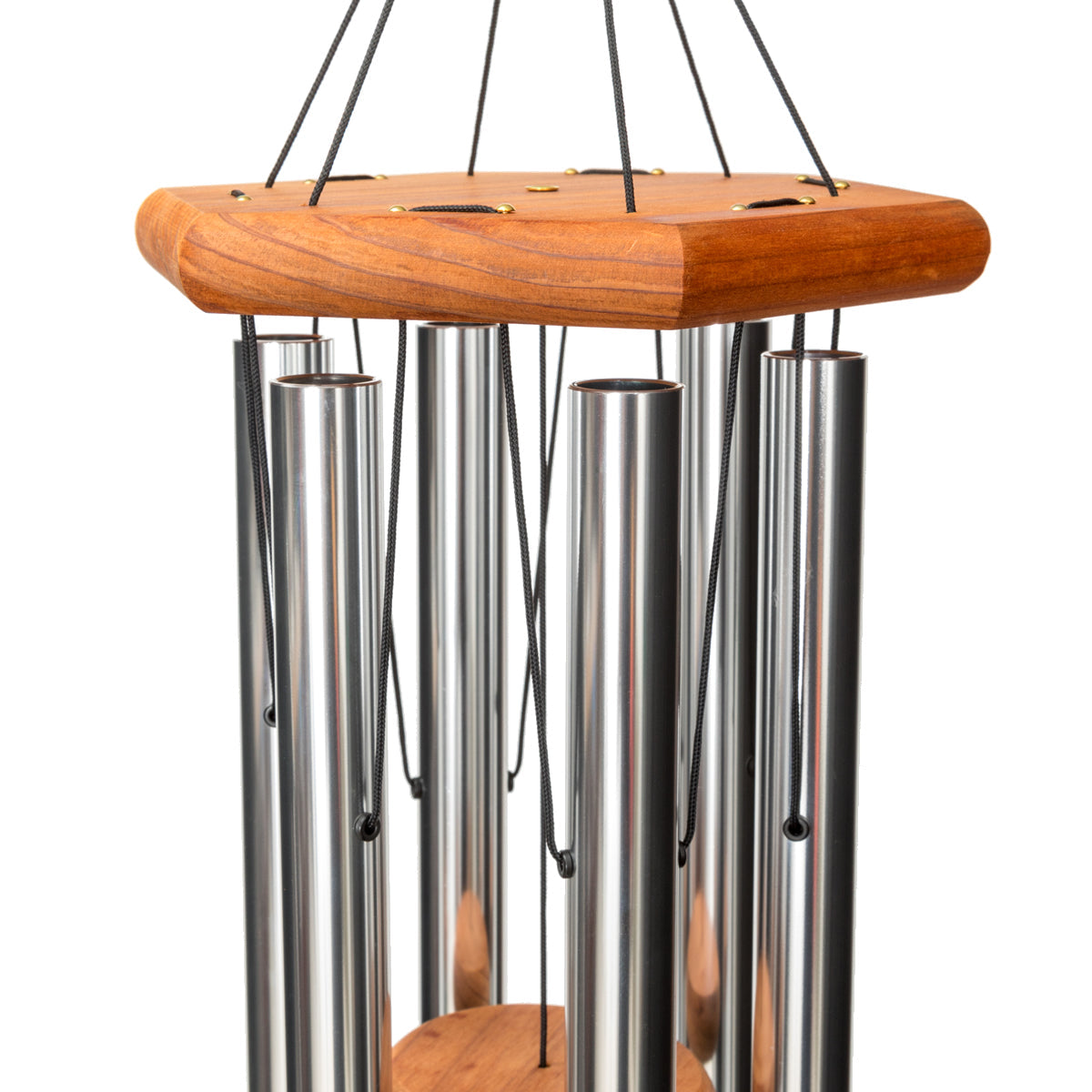 In Loving Memory 35-Inch Wind Chime - Silver - Phrase 2