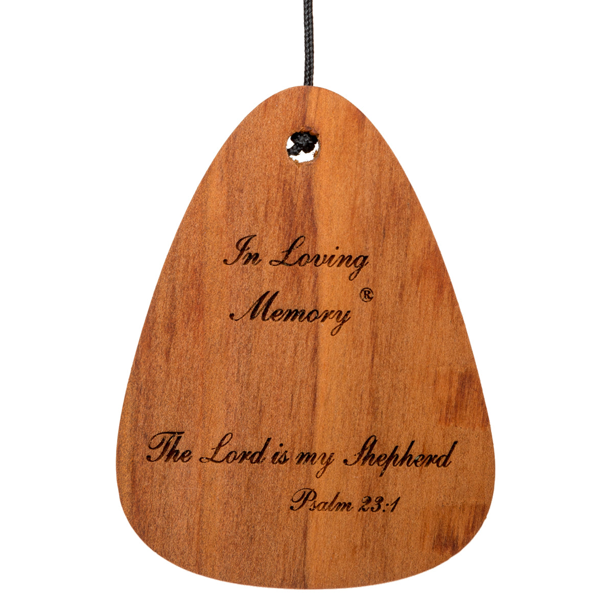 In Loving Memory 18-Inch Wind Chime - Silver - Phrase 2