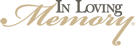 In Loving Memory Logo