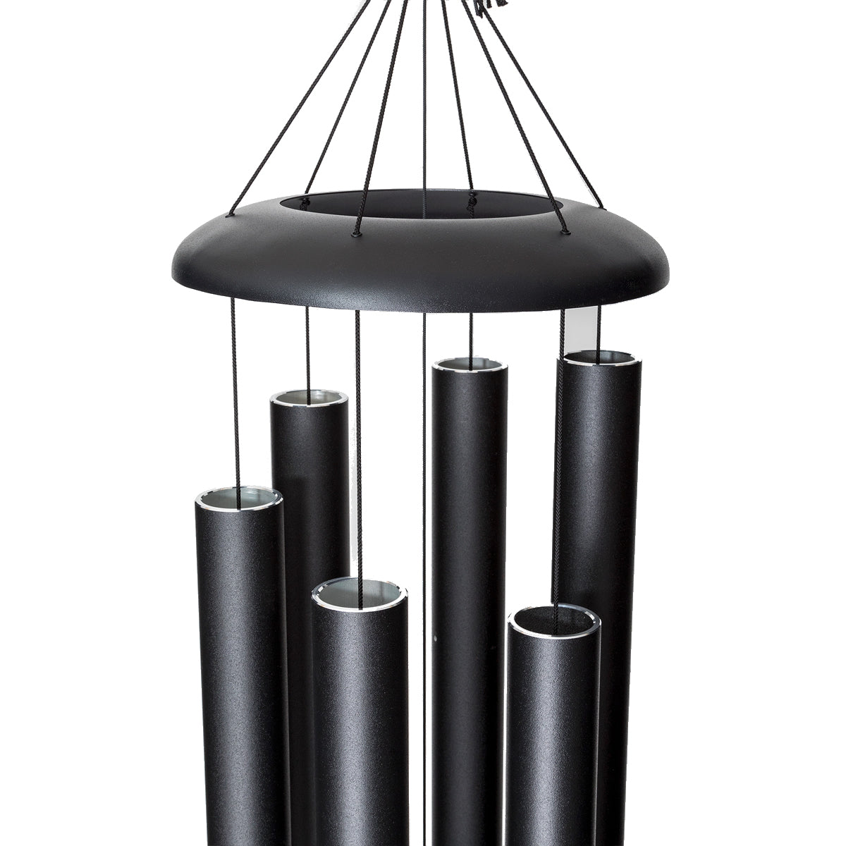 Corinthian Bells 65-inch Wind Chime - Black