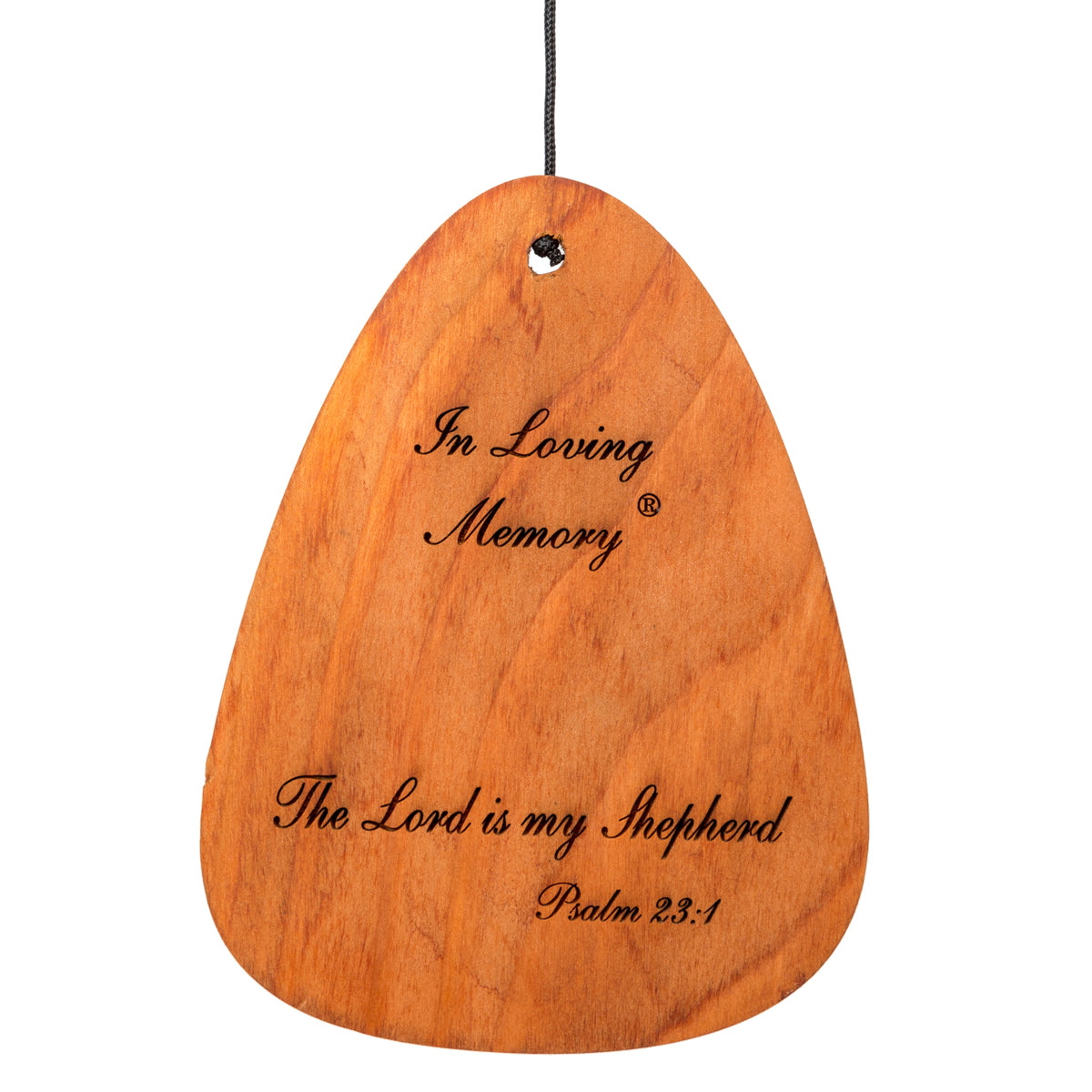 In Loving Memory 30-Inch Wind Chime - Bronze - Phrase 2