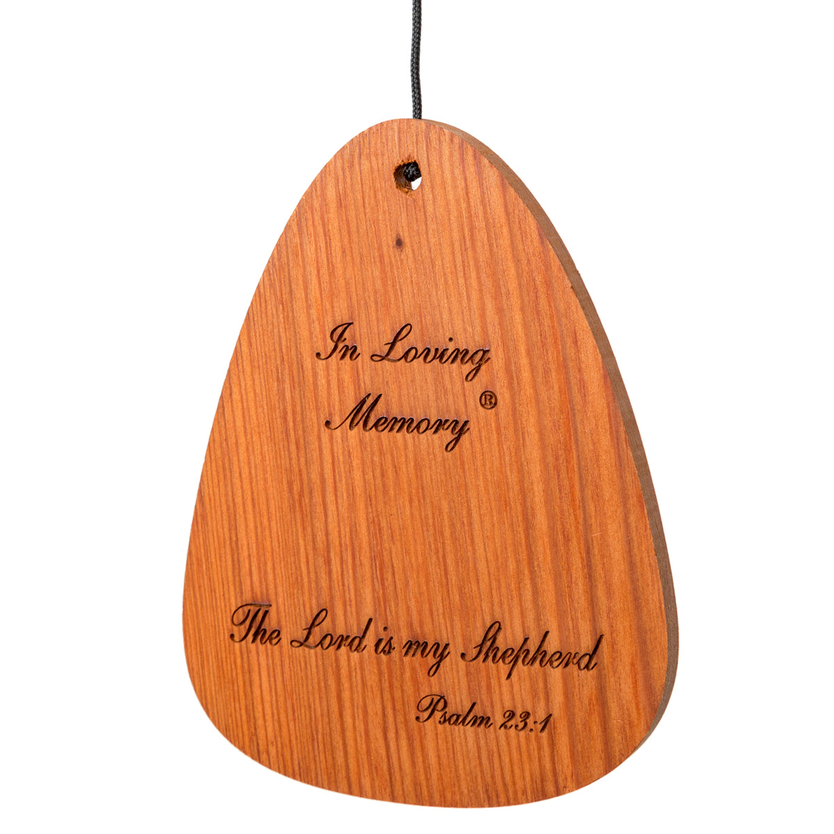 In Loving Memory 30-Inch Wind Chime - Silver - Phrase 2