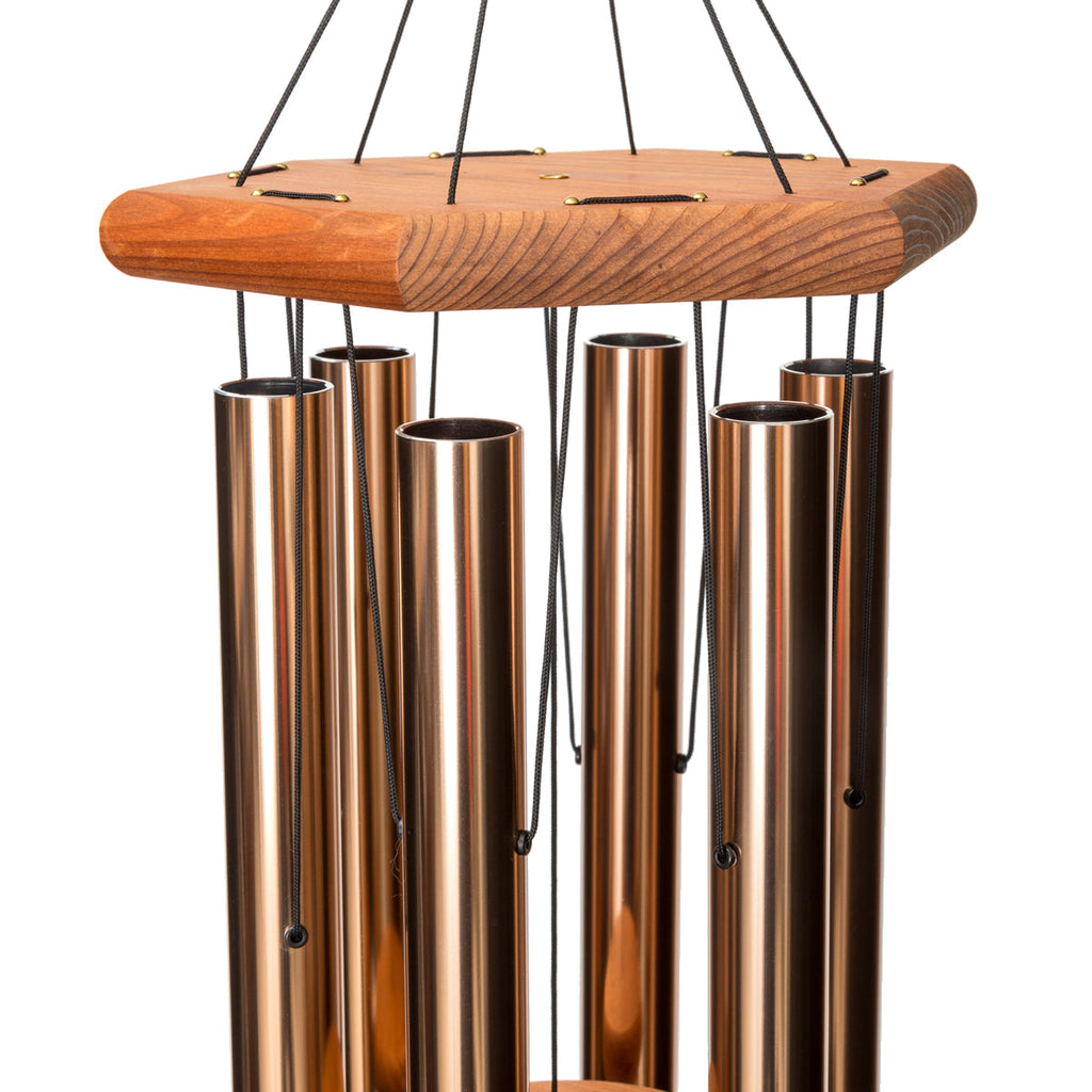 Chiming In In Loving Memory 42-Inch Wind Chime - Bronze
