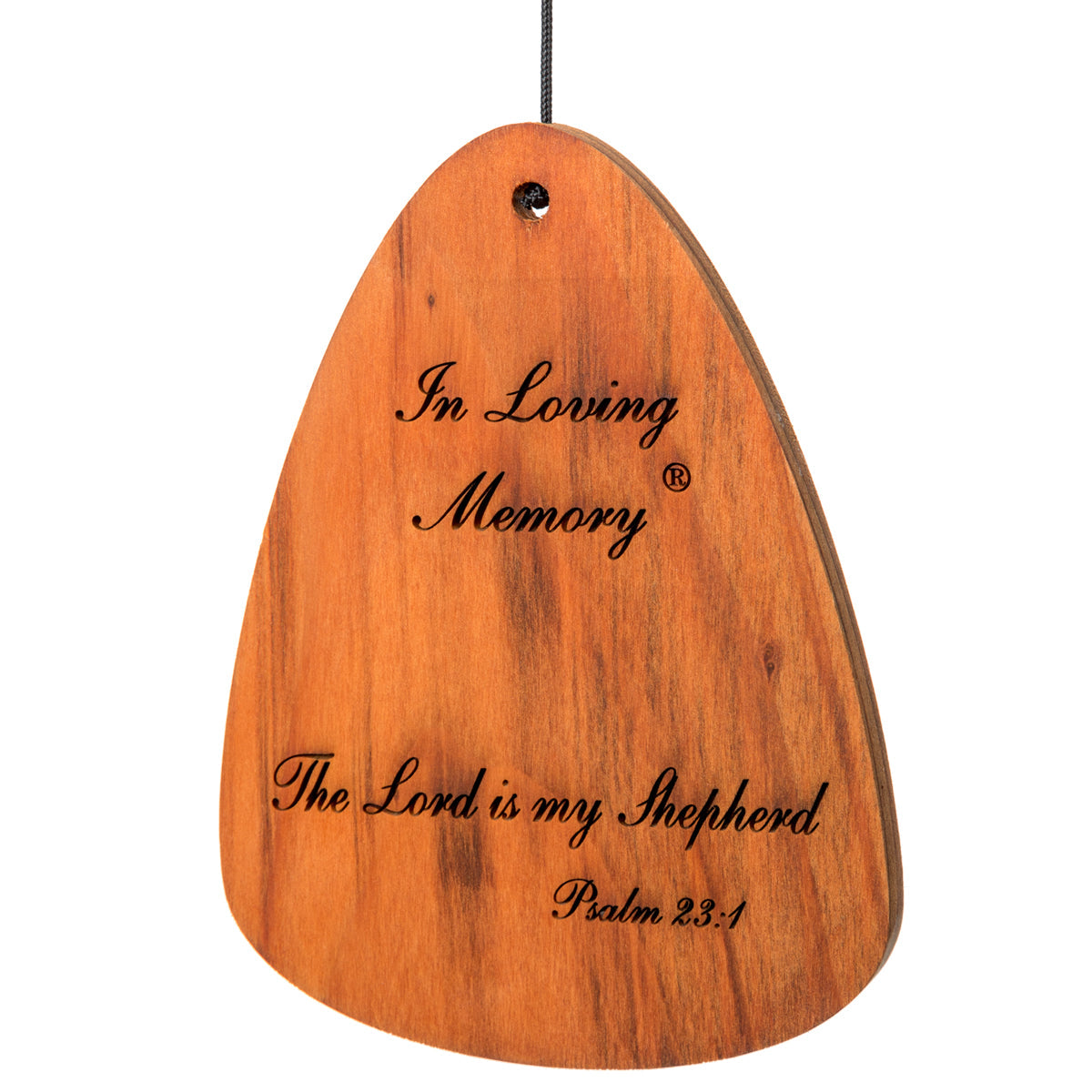 In Loving Memory 42-Inch Wind Chime - Silver - Phrase 2