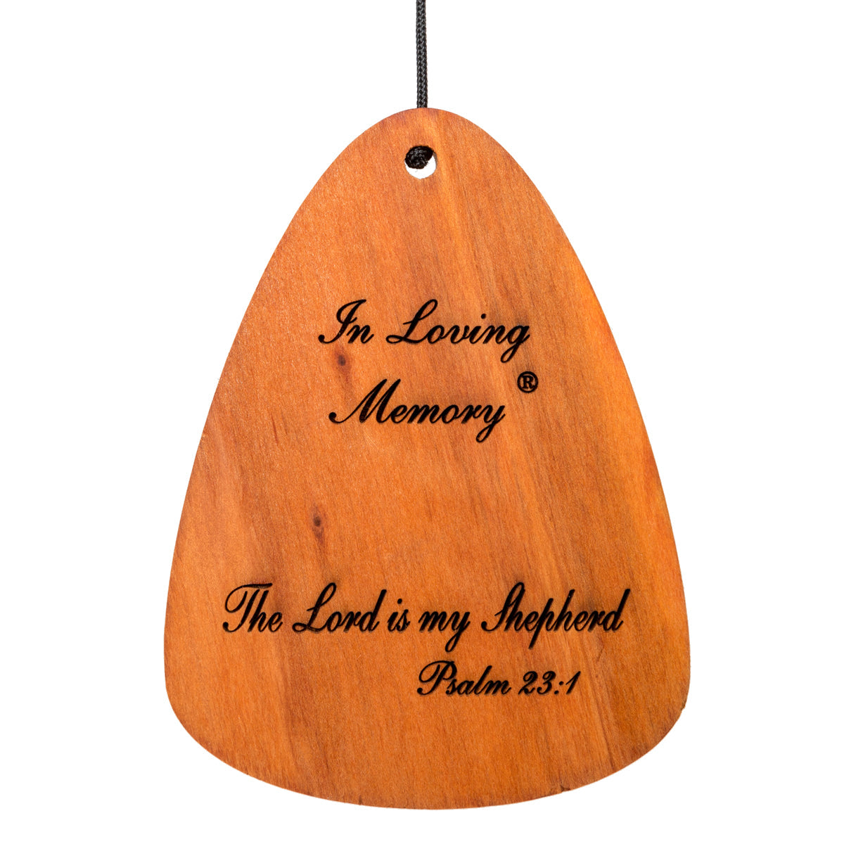 In Loving Memory 24-Inch Wind Chime - Bronze - Phrase 2