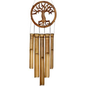 Woodstock Tree of Life Bamboo Chime